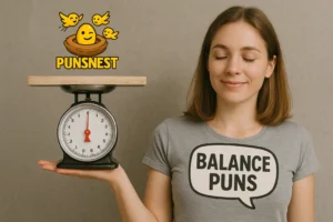 balance puns