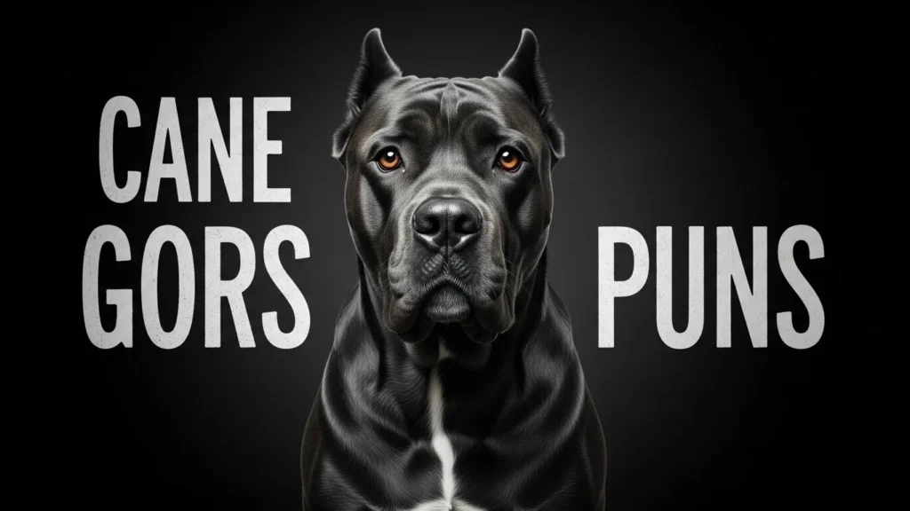 cane corso puns