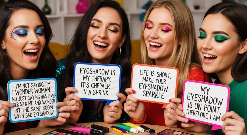 eyeshadow puns