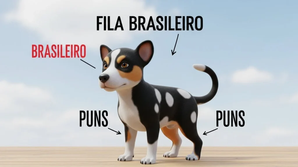 fila brasileiro puns