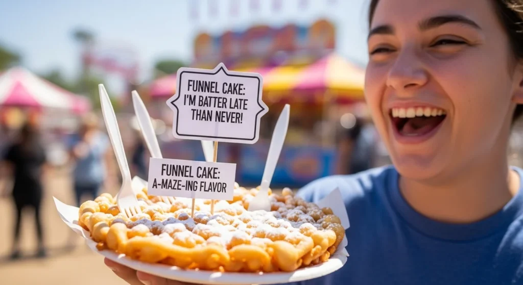 funnel cake puns