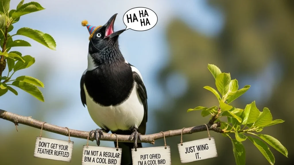 magpie puns