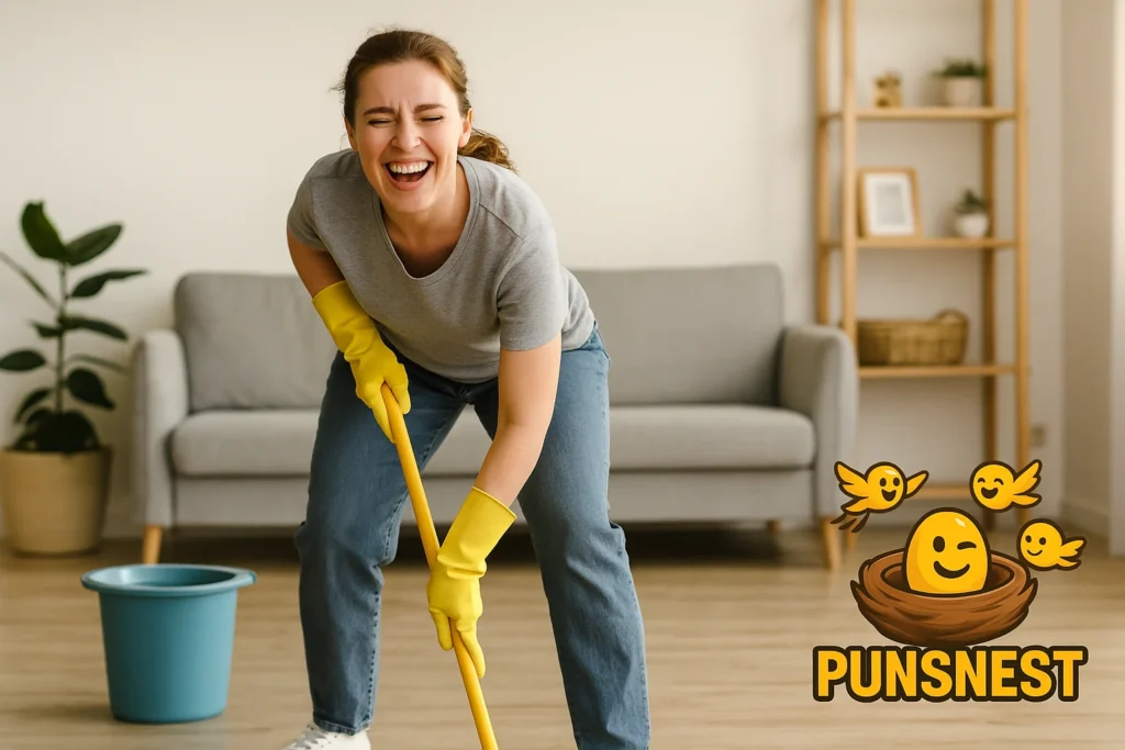 mopping puns