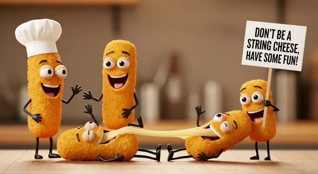 mozzarella stick puns