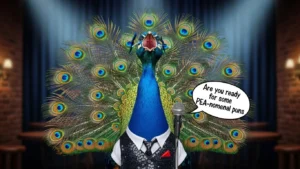 peacock puns