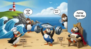 puffin puns