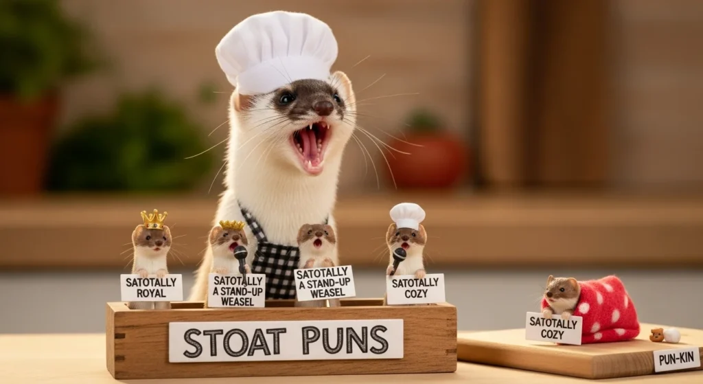 stoat puns