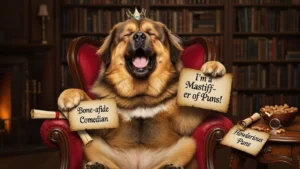 tibetan mastiff puns