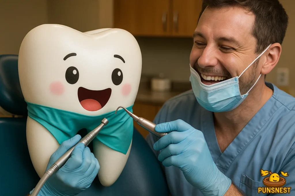 comedy root canal puns