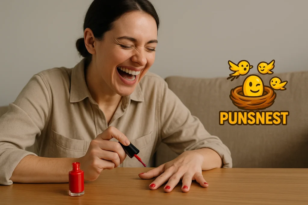 nail polish puns