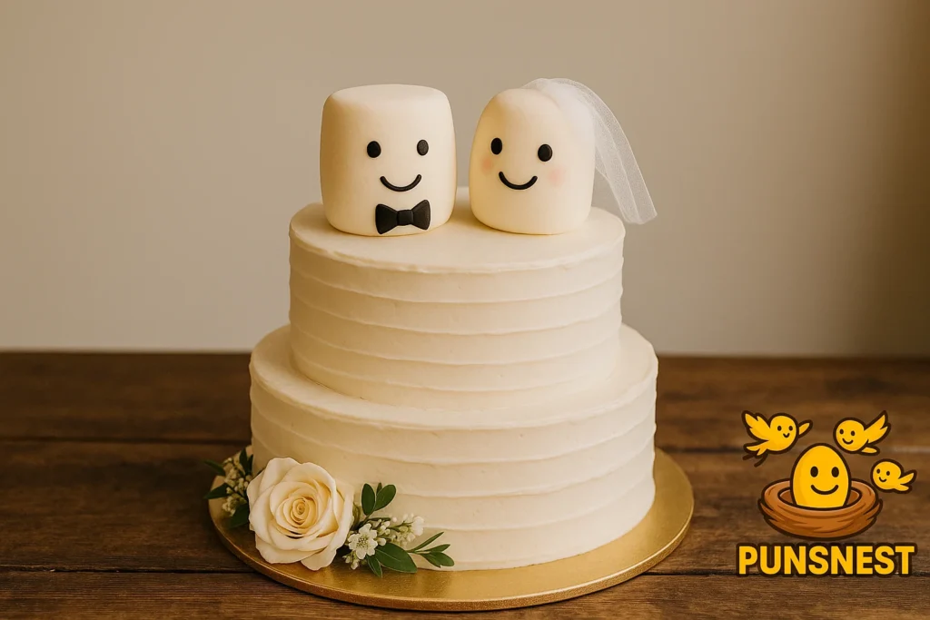wedding cake puns
