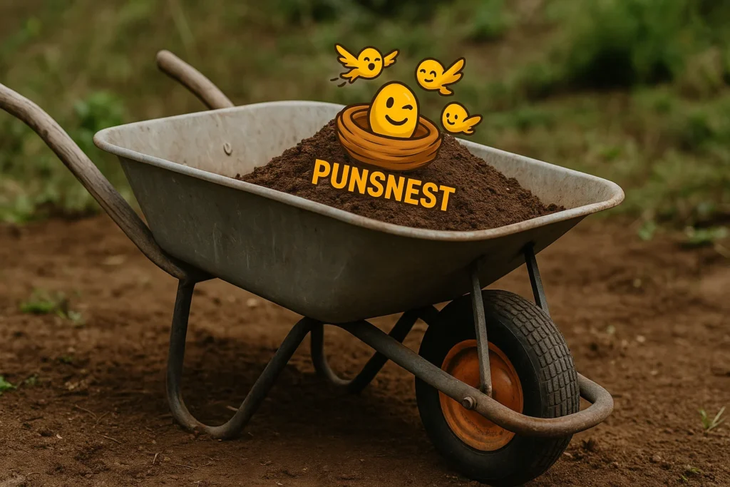 wheelbarrow puns