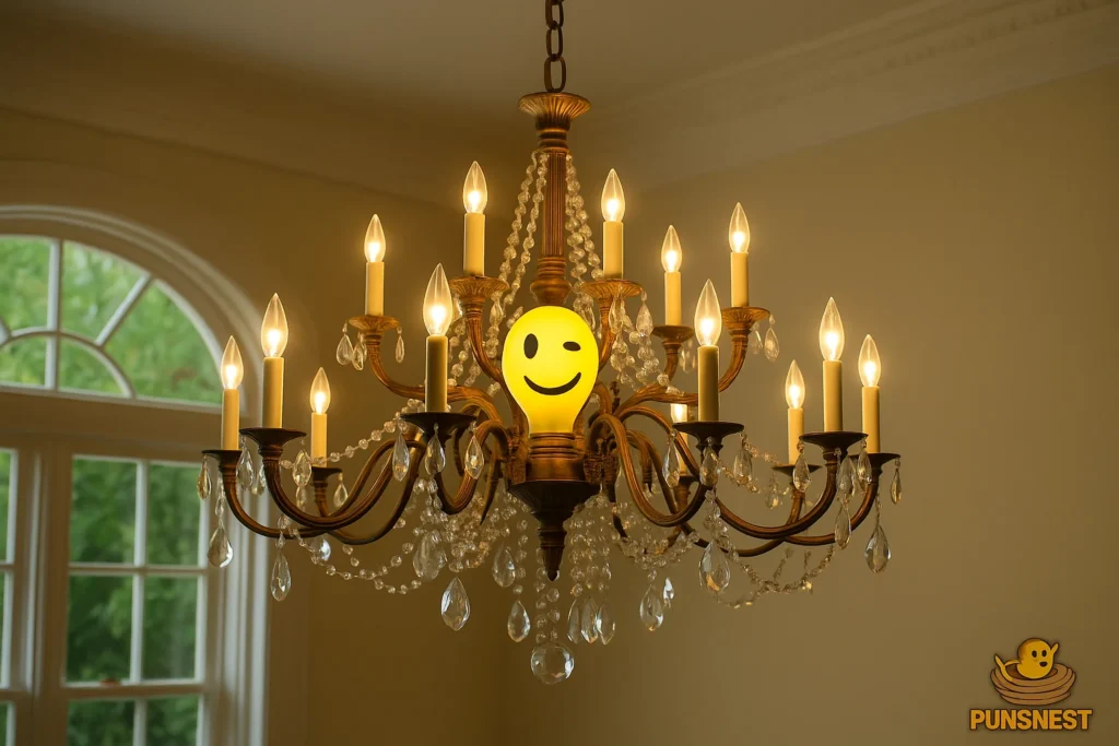 chandelier puns