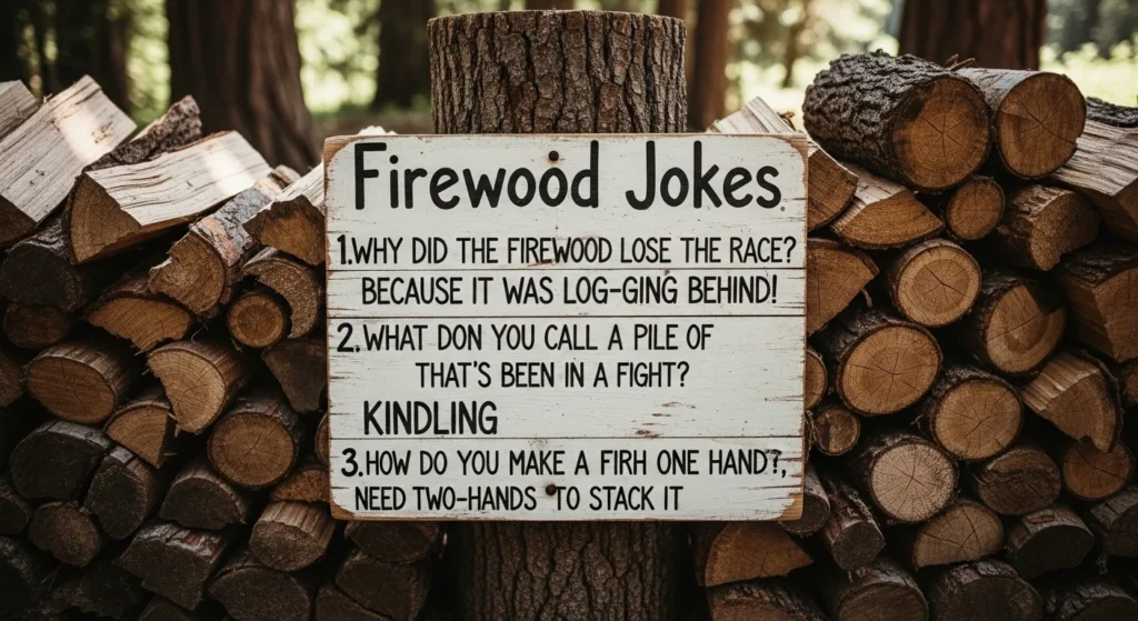 firewood jokes