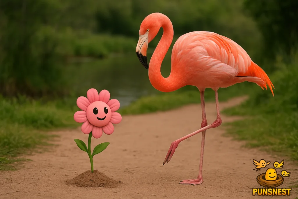 flamingo puns
