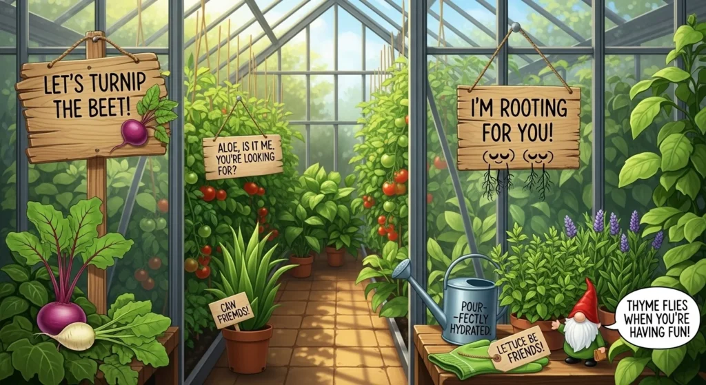 greenhouse puns