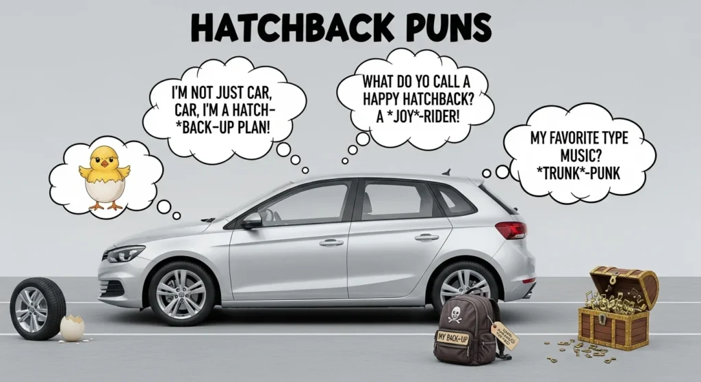 hatchback puns