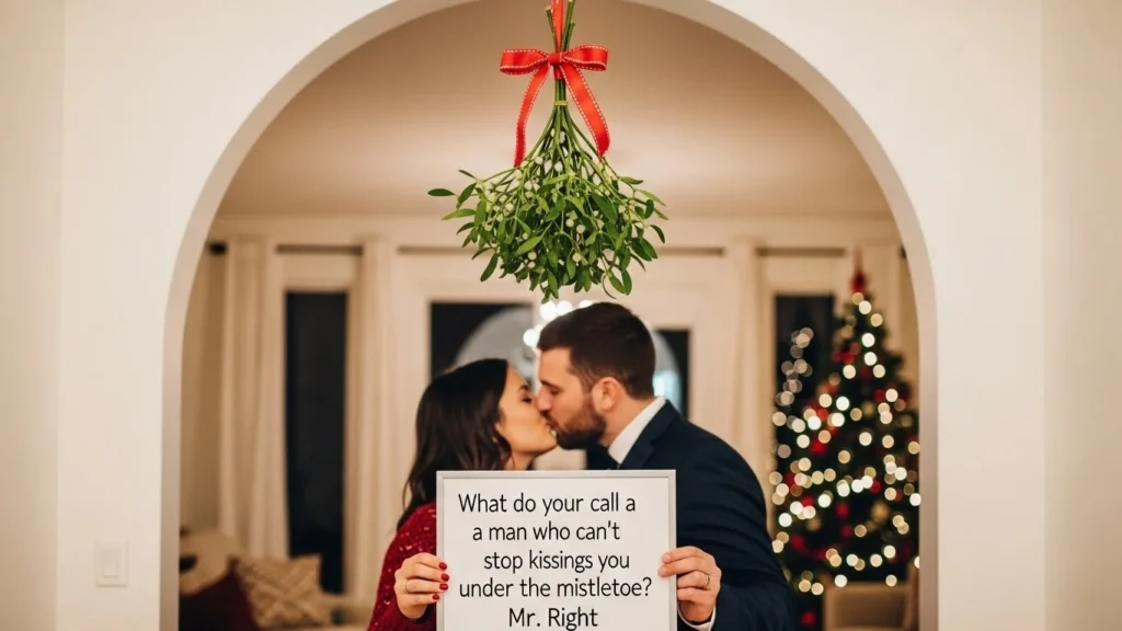 mistletoe puns