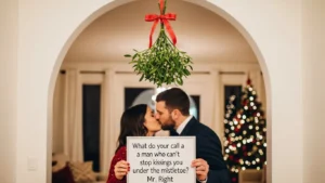 mistletoe puns