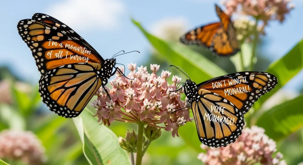 monarch butterfly puns