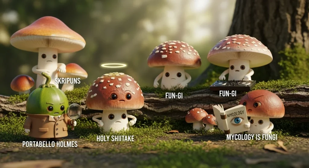mushroom puns