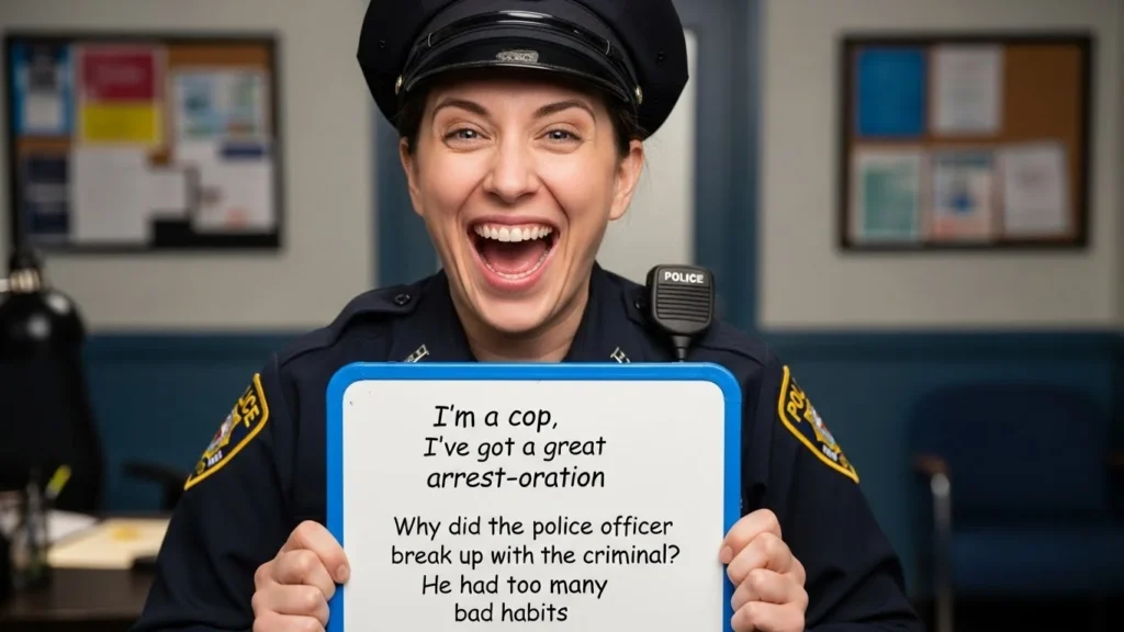police puns