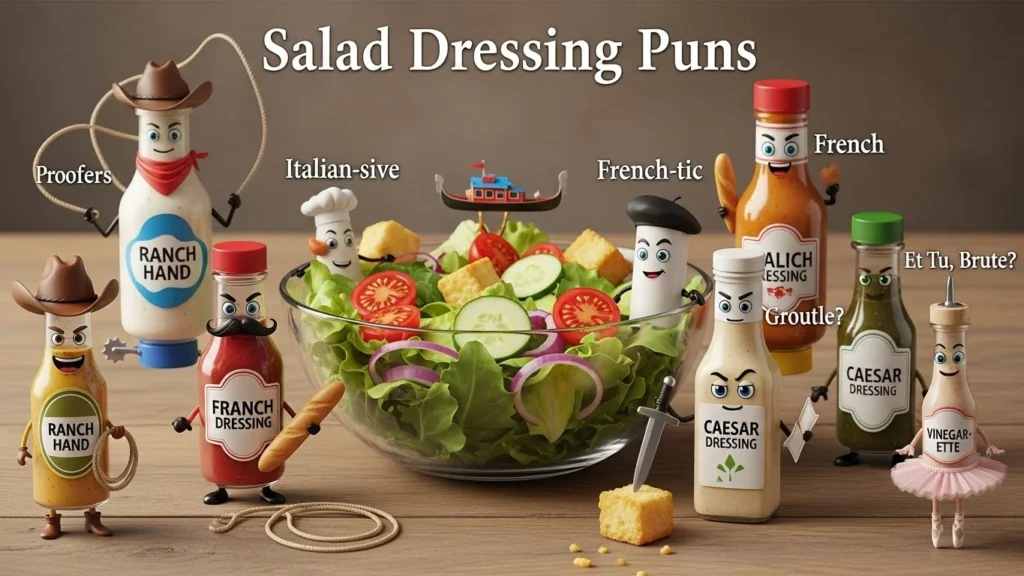 salad dressing puns