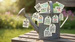 watering can puns