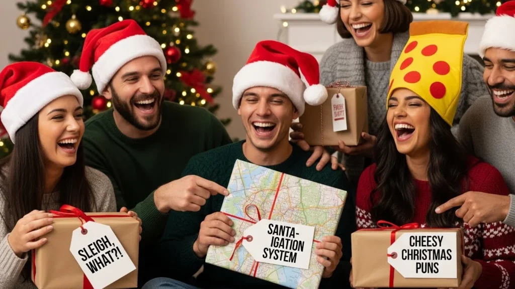 secret santa puns