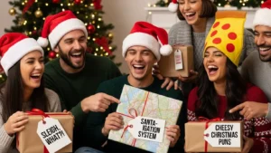 secret santa puns