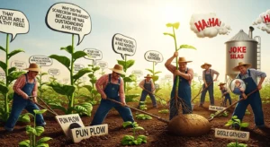 harvesting jokes