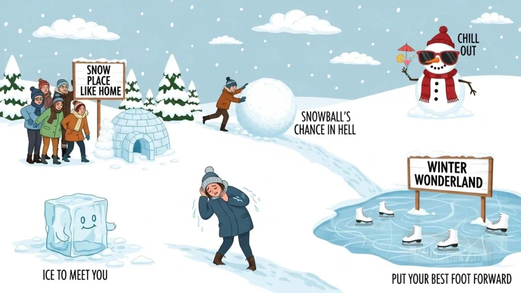 winter puns one liner