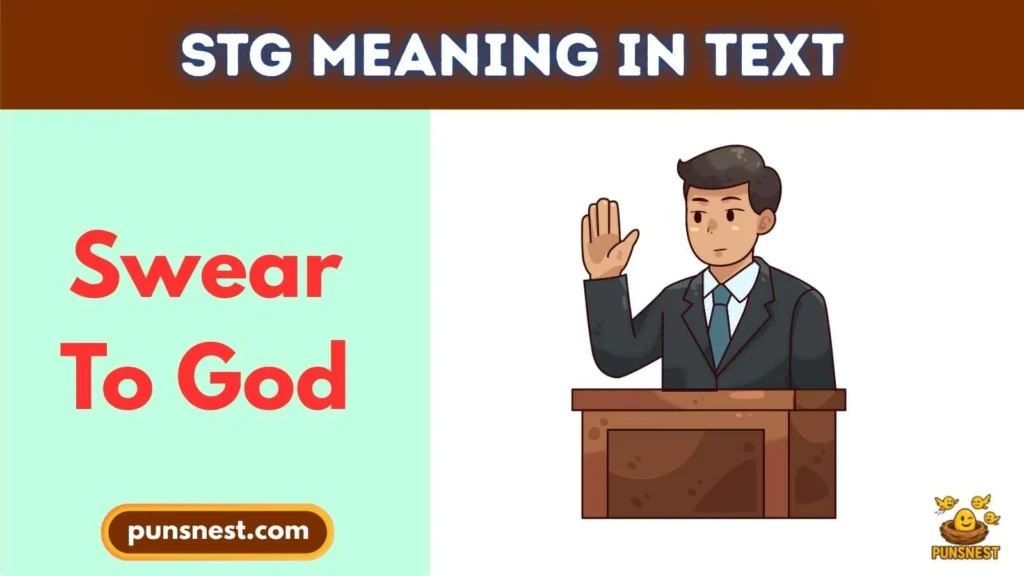 STG Meaning in Text